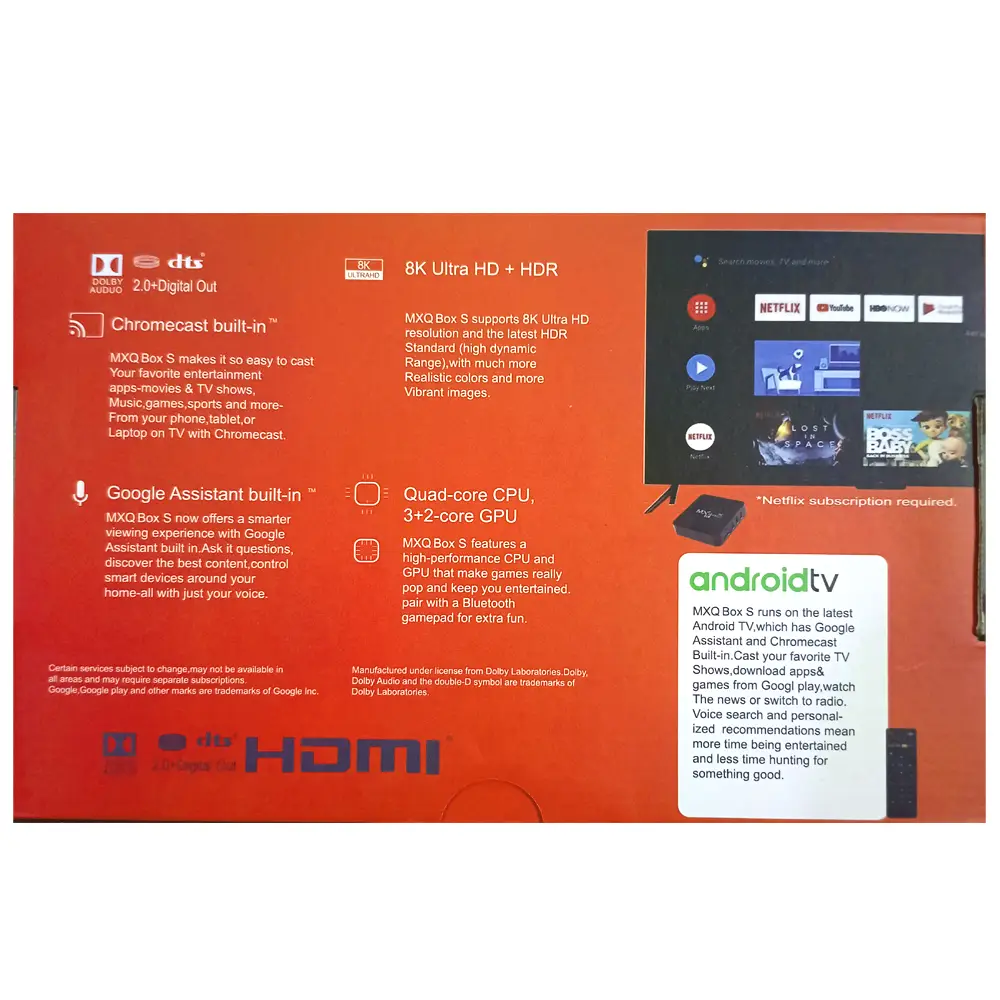 Picture of Mxq Pro 8K S Ultra HD 8GB/128GB