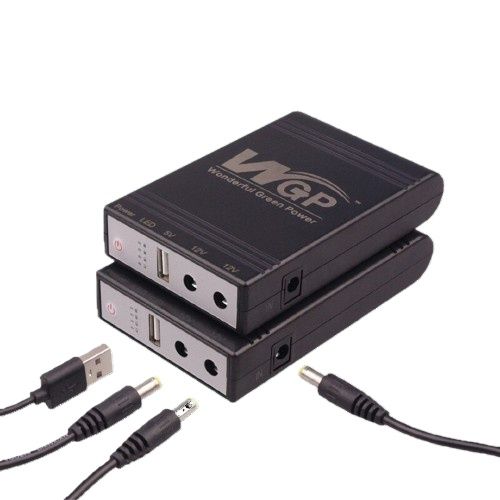 Picture of Mini UPS DC UPS for Router 8800mAh # 5/12/12V (Router, Onu, CC Camera, Etc) Update version