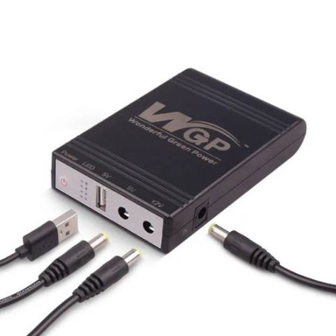 Picture of Mini UPS DC UPS for Router 10400mAh # 5/9/12V (Router, Onu, CC Camera, Etc) Update version