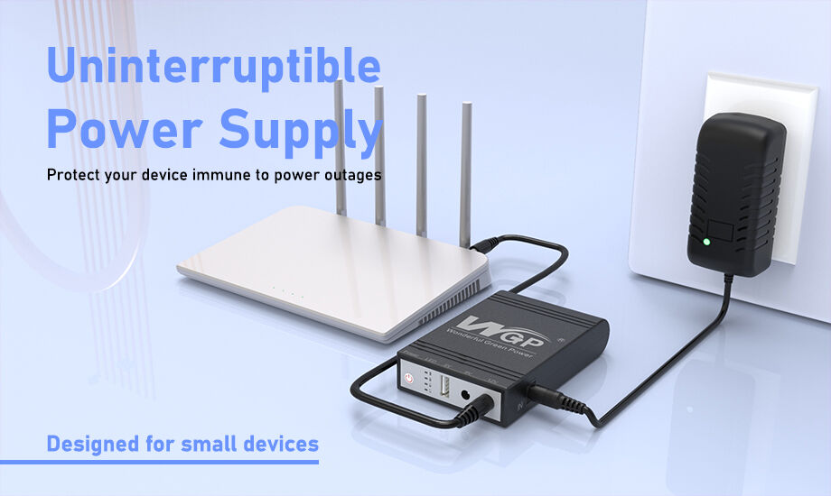 Picture of Mini UPS DC UPS for Router 10400mAh # 5/9/12V (Router, Onu, CC Camera, Etc) Update version