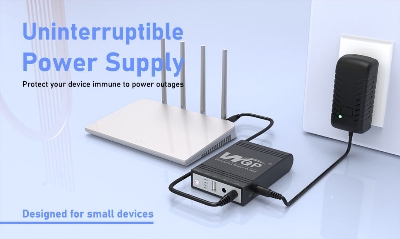 Picture of Mini UPS DC UPS for Router 10400mAh # 5/9/12V (Router, Onu, CC Camera, Etc) Update version