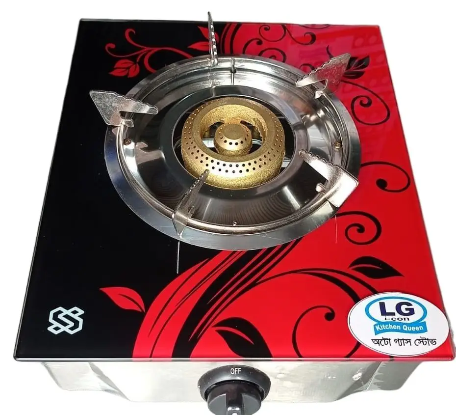 Picture of LG Single Stainless Steel Gas Stove 01 Glass
