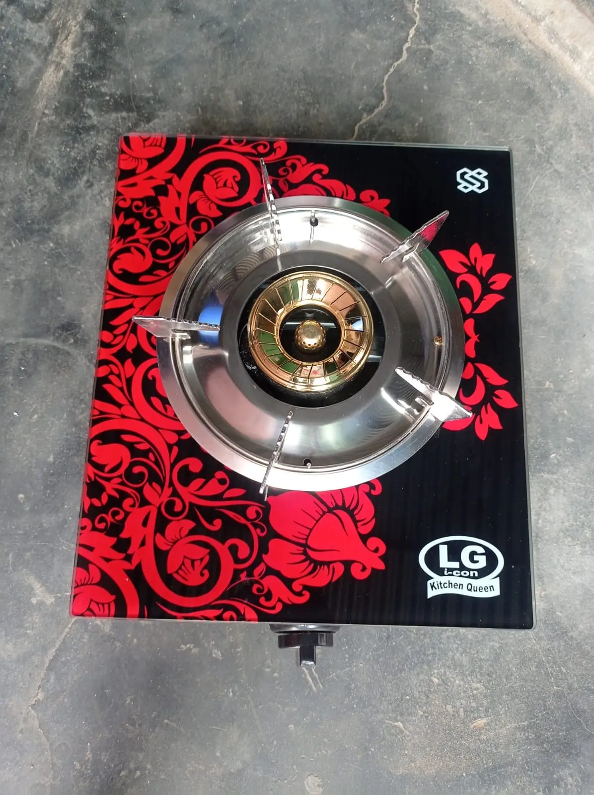 Picture of LG Single Stainless Steel Gas Stove 01 Glass