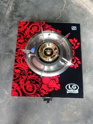 Picture of LG Single Stainless Steel Gas Stove 01 Glass