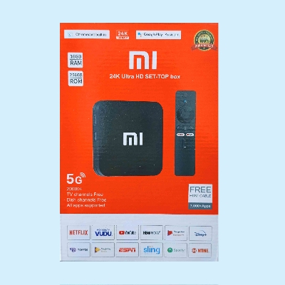 Picture of mi 8K ULTRA HD SET TOP BOX 16GB I 256GB I 5G I Android 13 Smart TV - Television BOX