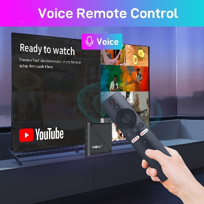 Picture of TX60 Pro 5G 14K ULTRA HD 16GB 256GB Android 16 Smart TV - Television Box Voice Remote, Bluetooth, Free Dish Channel with Warranty