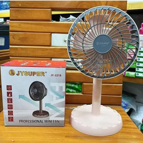Picture of JY Super AC/ DC Rechargeable Moving Fan 45 Degree Rotating JY-2218
