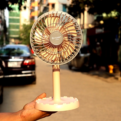 Picture of JY Super AC/ DC Rechargeable Moving Fan 45 Degree Rotating JY-2218