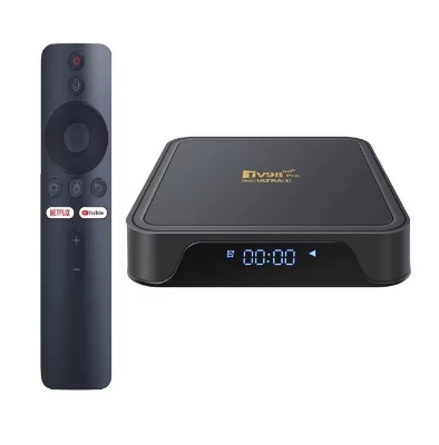 Picture of 2025 Newest TV - Television98 Pro Network Android TV - Television Box H313 Voice Remote Control DDR+EMMC Digital Display 8K Quad Core Set-Top Box