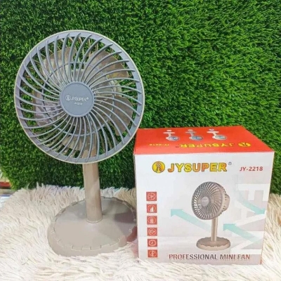 Picture of JY Super AC/ DC Rechargeable Moving Fan 45 Degree Rotating JY-2218