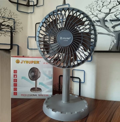 Picture of JY Super AC/ DC Rechargeable Moving Fan 45 Degree Rotating JY-2218