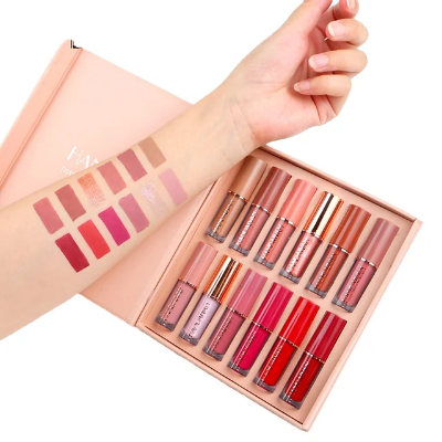Picture of Handaiyan 12 Color Matte Liquid Long-Lasting  Lipstick Set