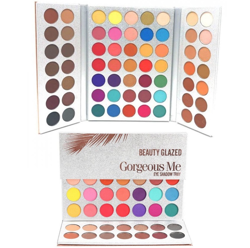 Picture of Beauty Glazed Gorgeous Me 63 Colors eyeshadow pallete Glitter Makeup Matte Eye shadow make up palette