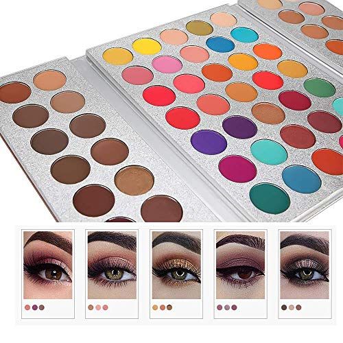 Picture of Beauty Glazed Gorgeous Me 63 Colors eyeshadow pallete Glitter Makeup Matte Eye shadow make up palette