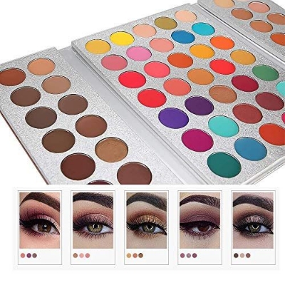 Picture of Beauty Glazed Gorgeous Me 63 Colors eyeshadow pallete Glitter Makeup Matte Eye shadow make up palette