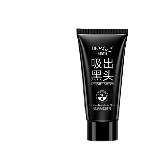 Picture of Blackhead Deep cleansing Purifying Peel Acne Pimples Remover Black Mud Mask skin care product- 60g face mask