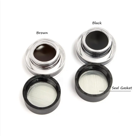 Picture of Eye Makeup 2 in 1 Brown + Black Eyeliner Make Up Waterproof Smudge proof Set Eye Liner