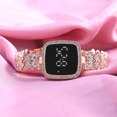 Picture of Premium Touch Screen Ladies LED Hand Watch
