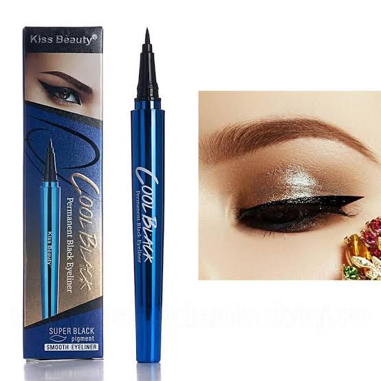 Picture of Kiss Beauty Cool Black Permanent Black Eyeliner