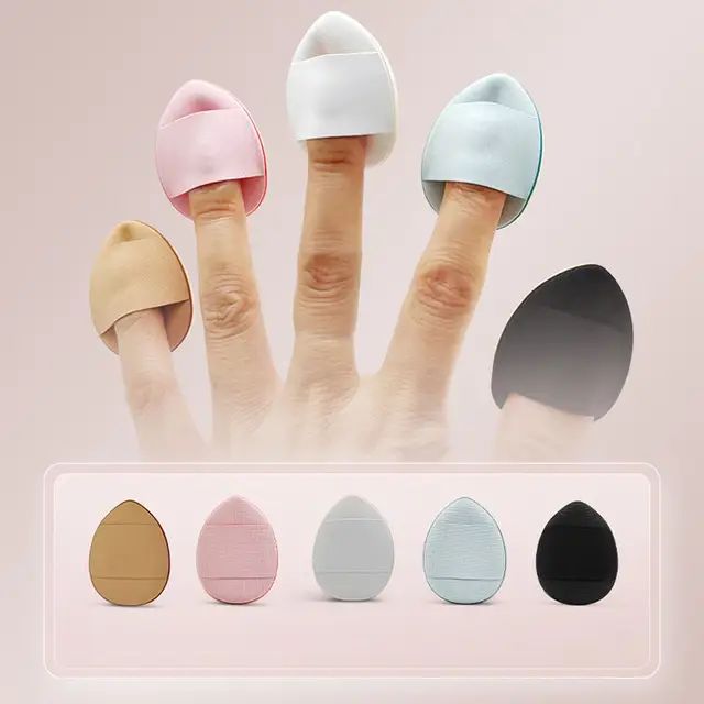 Picture of Finger Powder Puff 6 Pisce