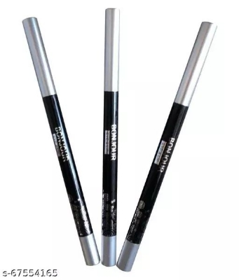 Picture of Bonjour Black Kajal Pencil smudge proof Kajal (Black)