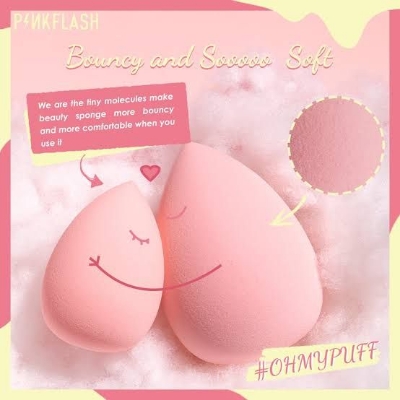 Picture of PINK-FLASH Oh My Puff Beauty Sponge