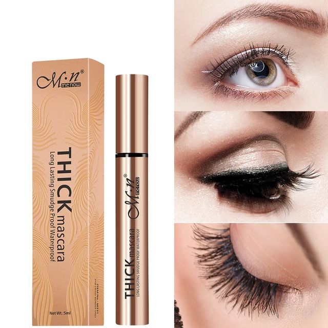 Picture of Menow Thick Mascara Long Lasting Smudge Proof Waterproof