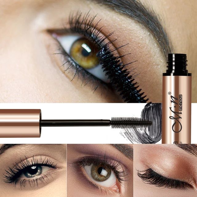 Picture of Menow Thick Mascara Long Lasting Smudge Proof Waterproof