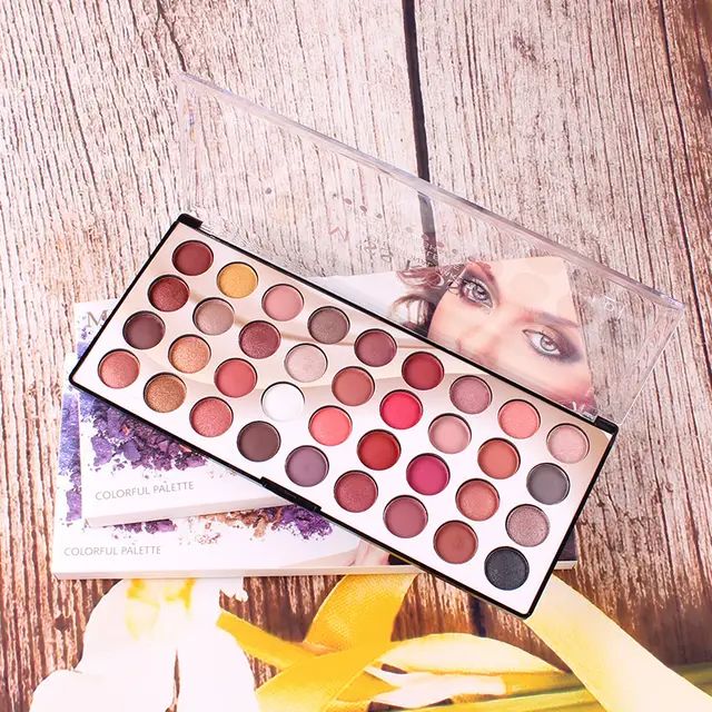 Picture of Miss Rose 36 Color Eyeshadow Pallets Waterproof Eye Makeup