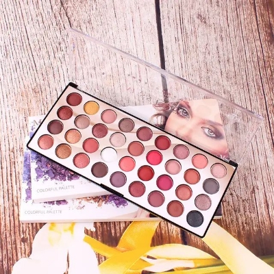 Picture of Miss Rose 36 Color Eyeshadow Pallets Waterproof Eye Makeup
