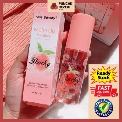 Picture of Kiss Beauty Peachy Makeup Fix Spray