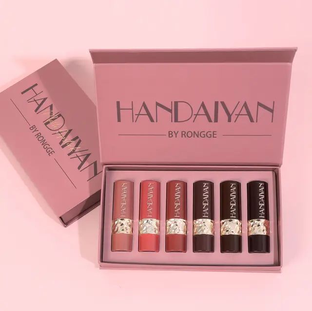 Picture of HANDAIYAN Dazzling Waterproof Lasting Matte Lipstick 6 Pisce
