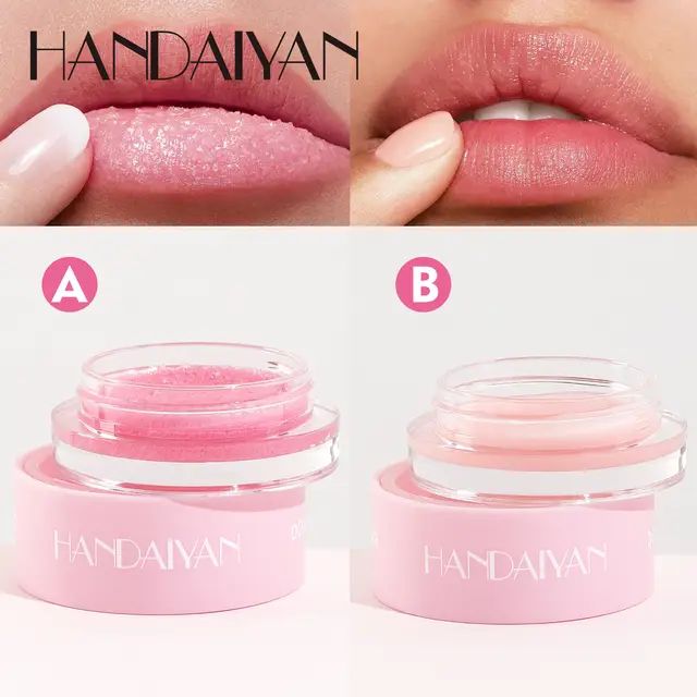 Picture of HANDAIYAN Scrub Lip Mask Two in one Double effect lipstick ...
