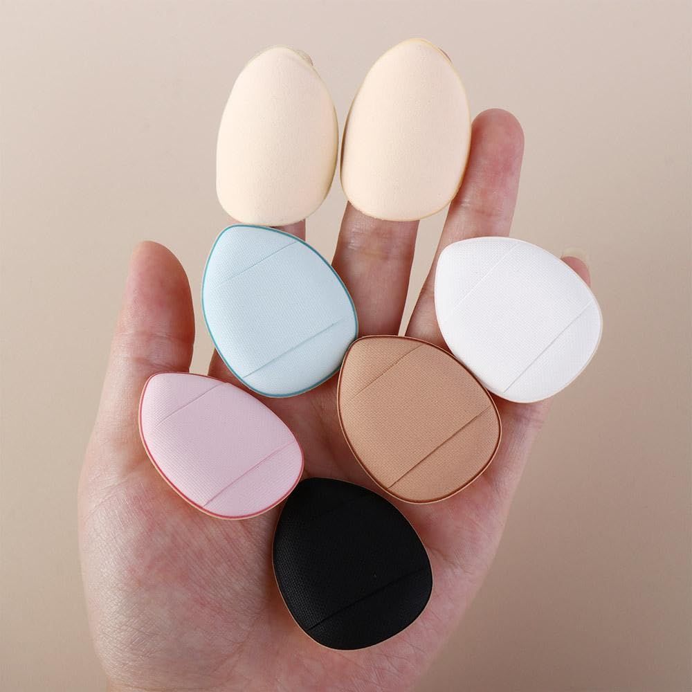 Picture of Kiss Lovely soft 9 Piece Makeup Puff Set 3 Shape Soft Cushion Puf