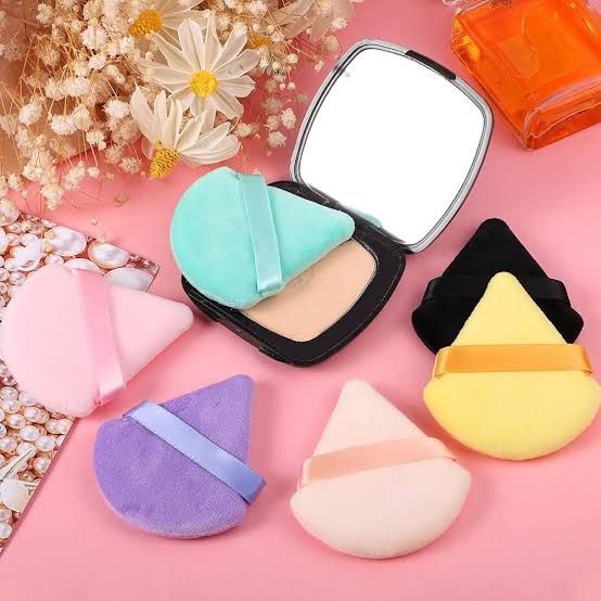 Picture of Kiss Lovely soft 9 Piece Makeup Puff Set 3 Shape Soft Cushion Puf