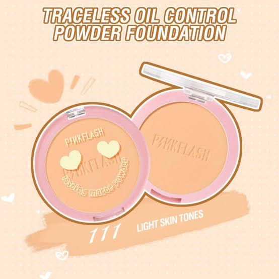 Picture of Pink_Flash Matte Oil Control Pressed Powder - 111