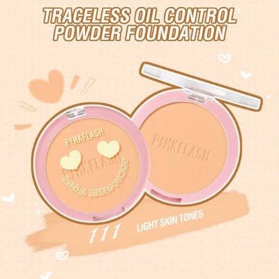 Picture of Pink_Flash Matte Oil Control Pressed Powder - 111