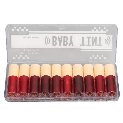 Picture of Lip Tint Stain Set, Matte Waterproof Long Lasting High Pigment Moisturizing 05 Pisce