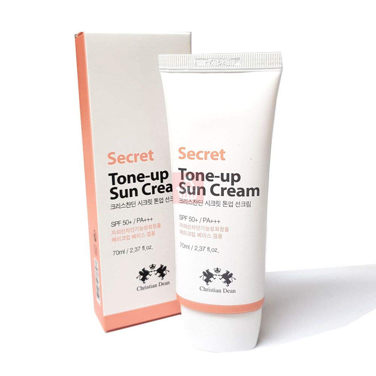 Picture of Christian Dean Secret Tone-Up Sun Cream with SPF50+ - 70ml