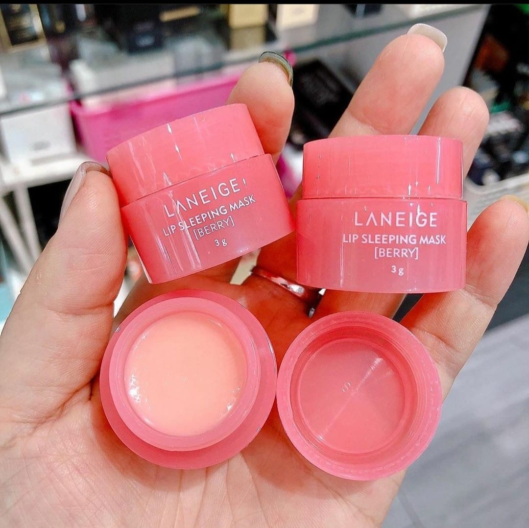 Picture of LANEIGE Lip Sleeping Mask Berry 3g - Authentic Cute Lip Balm