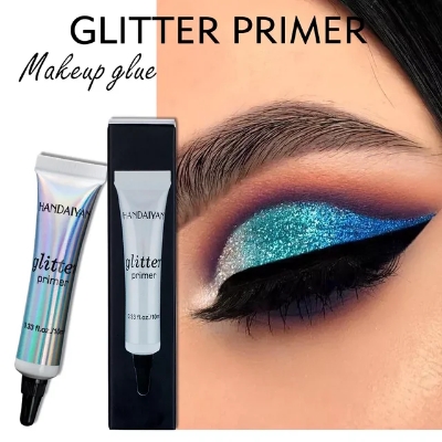 Picture of Handaiyan Glitter Primer Long Lasting Eyeshadow Primer Makeup Base 10ml Glitter Eyeshadow Glue Lightweight Eyeshadow Base -