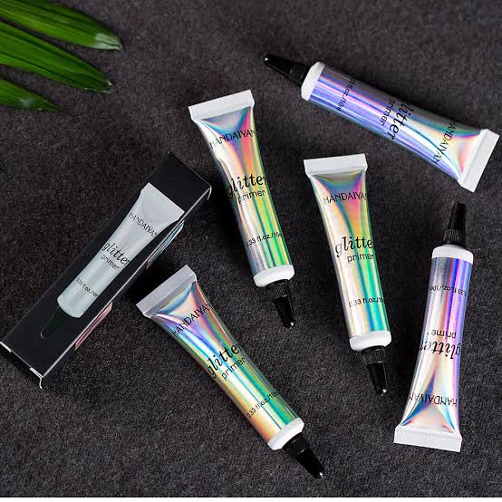 Picture of Handaiyan Glitter Primer Long Lasting Eyeshadow Primer Makeup Base 10ml Glitter Eyeshadow Glue Lightweight Eyeshadow Base -