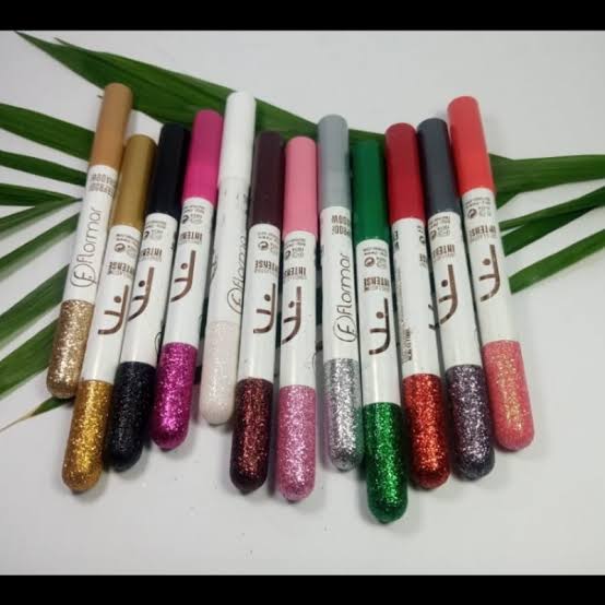 Picture of ফ্লোরমার গ্লিটার আই-শ্যাডো পেন্সিল (12 টি বিভিন্ন রঙের প্যাক)