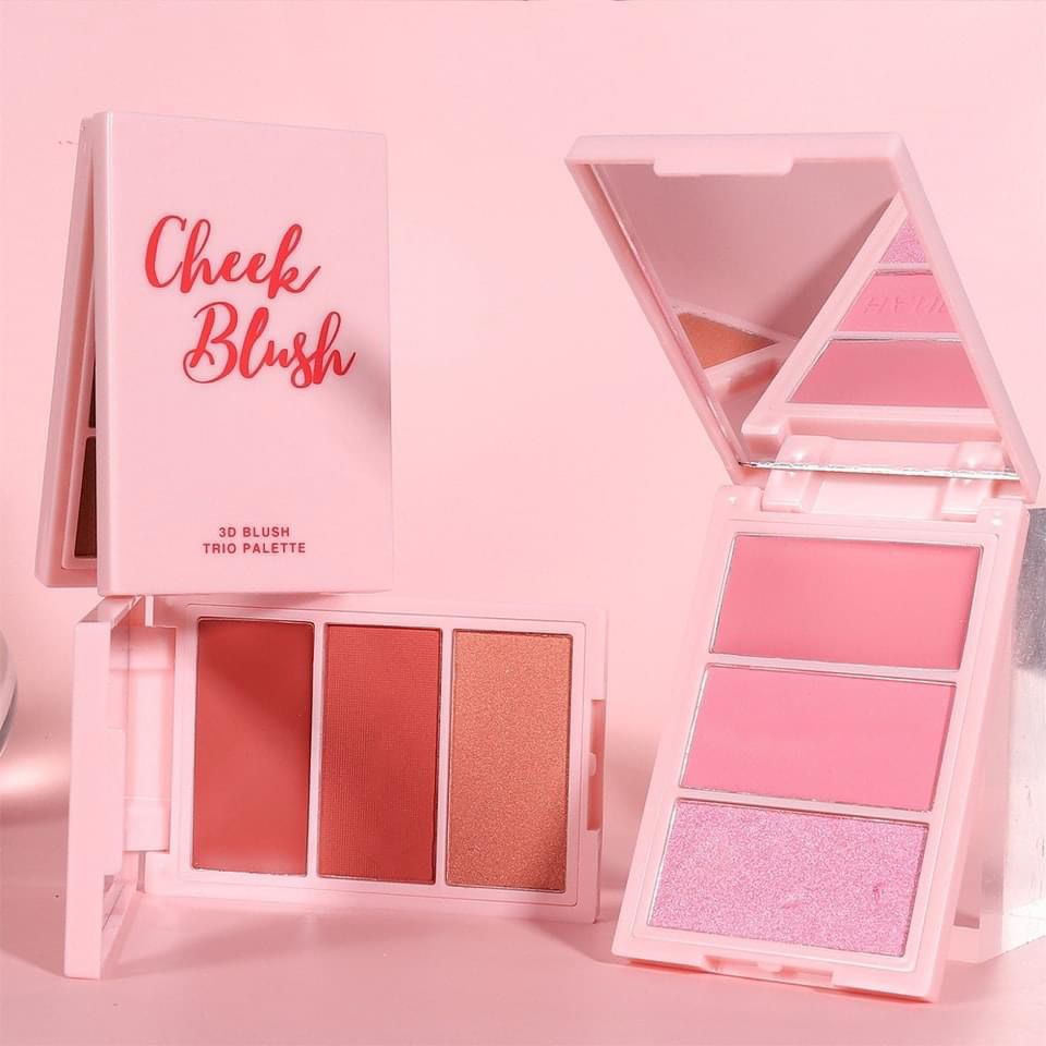 Picture of HANDAIYAN Cheek Blush 3D Trio Palette