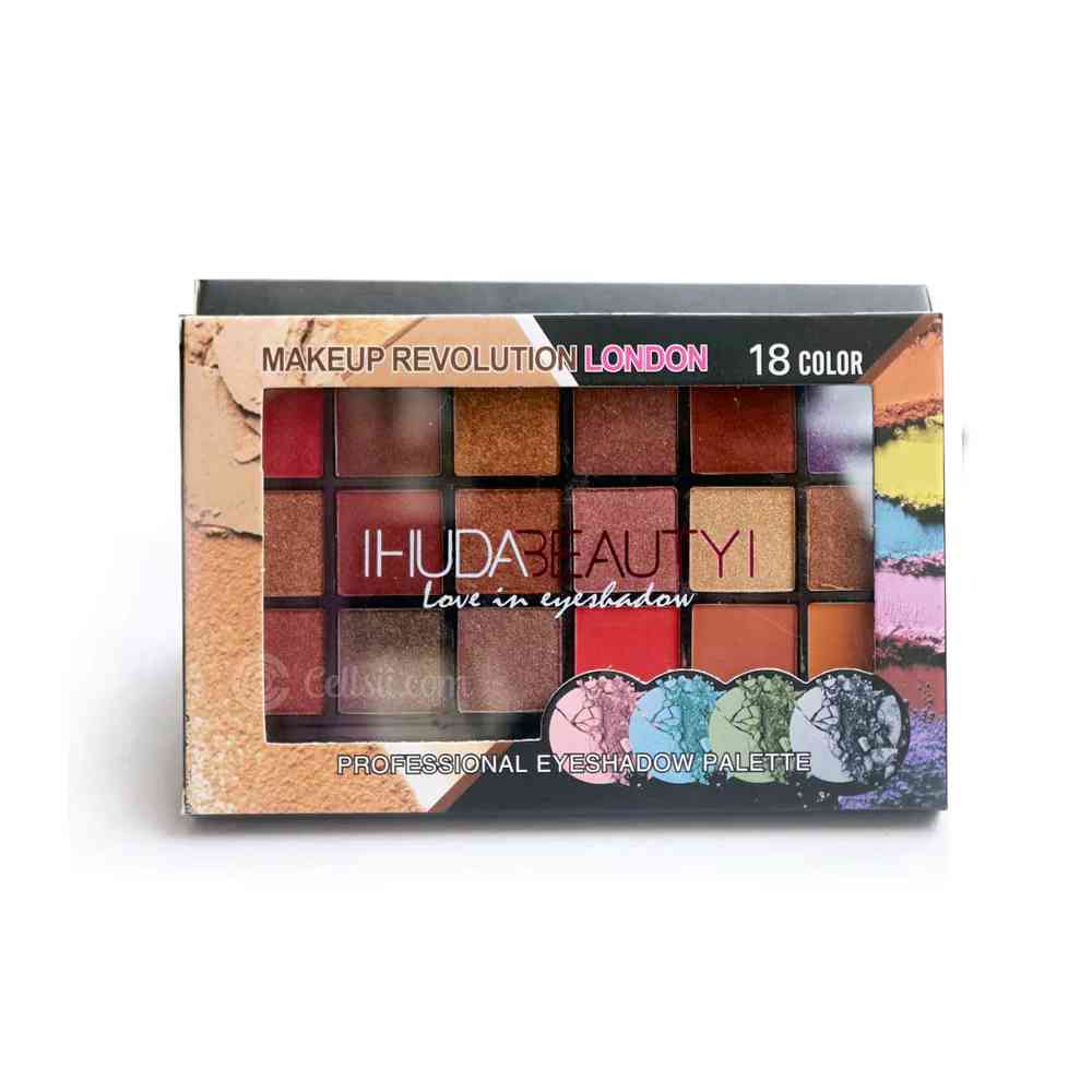 Picture of 18 Color Matte Red Shade Eyeshadow Palettes