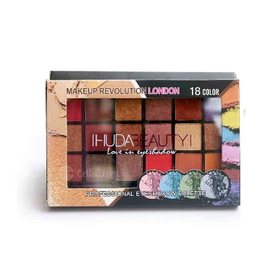 Picture of 18 Color Matte Red Shade Eyeshadow Palettes