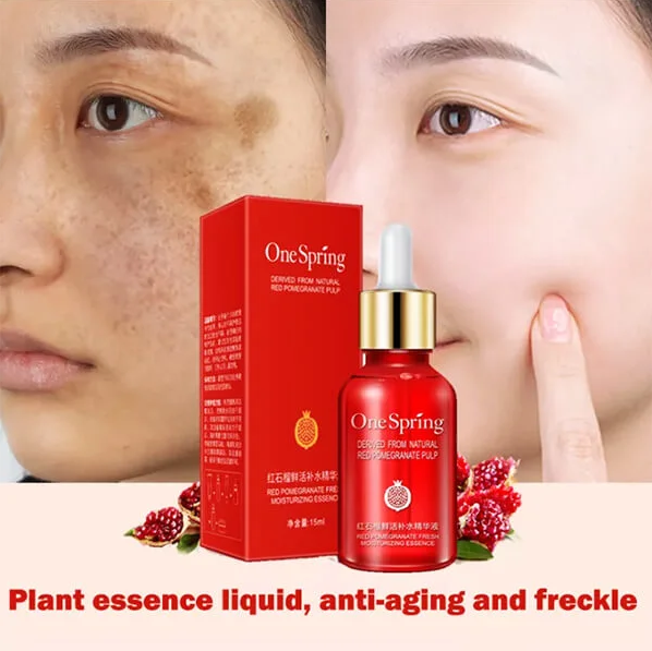 Picture of One Spring Red Pomegranate Nourishing Moisturizing Essence Serum-15 ml One Spring Red Pomegranate Nourishing Moisturizing Essence Serum-15 ml