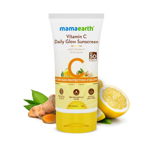 Picture of Mamaearth Vitamin C Daily Glow Sunscreen (50gm)