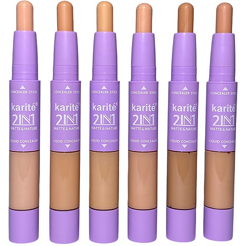 Picture of Karite 2 IN 1 Matte & Nature Liquid Concealer And Concealer Stick