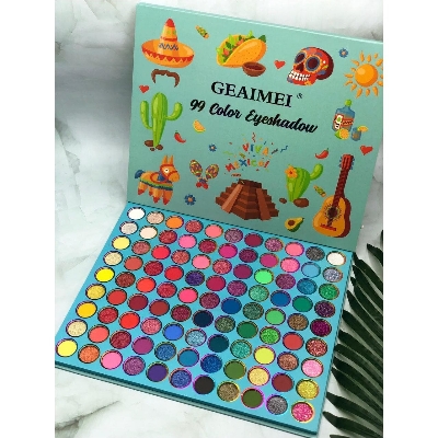 Picture of Glitter Matte Metallic Eyeshadow Palette 96 Colors